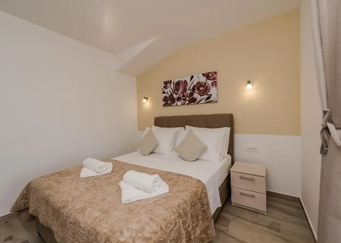 Villa New Stone With Pool Near The Sandy By Traveler Tourist Agency Krk Id 2372 Bedroom 1 *