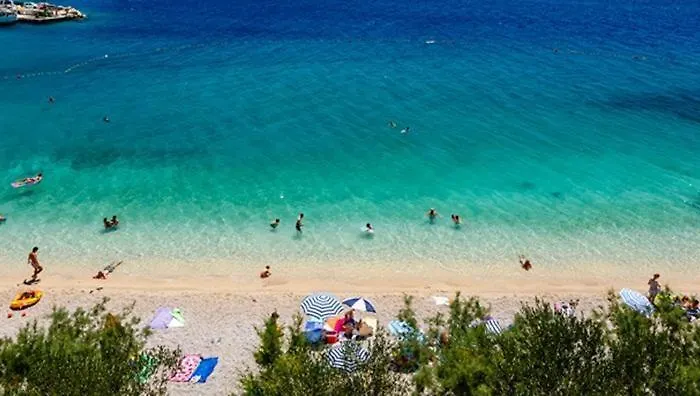 New Stone With Pool Near The Sandy By Traveler Tourist Agency Krk Id 2372 Bedroom 1 *