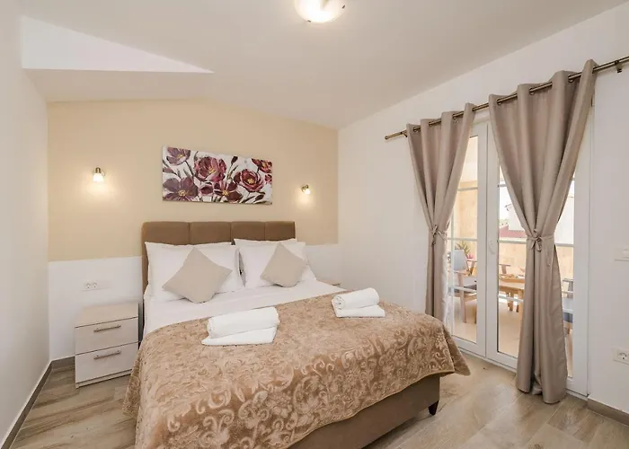 New Stone With Pool Near The Sandy By Traveler Tourist Agency Krk Id 2372 Bedroom 1 *