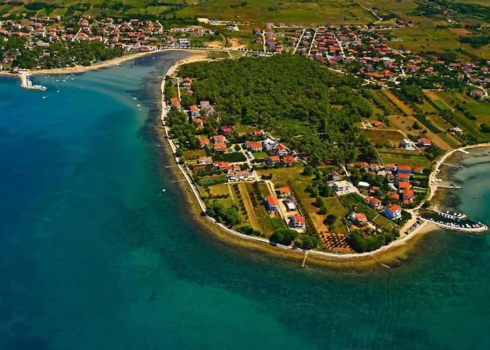 New Stone With Pool Near The Sandy By Traveler Tourist Agency Krk Id 2372 Bedroom 1 Villa Privlaka (Zadar)