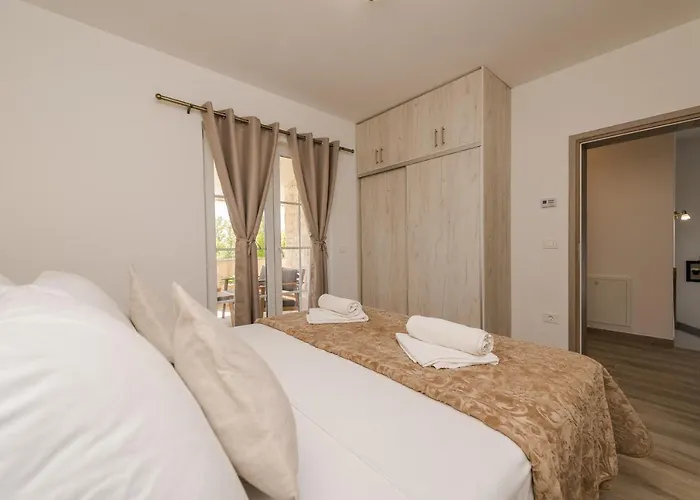 New Stone With Pool Near The Sandy By Traveler Tourist Agency Krk Id 2372 Bedroom 1 Villa Privlaka (Zadar)