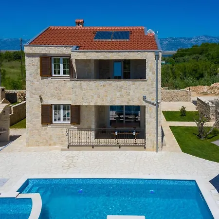 New Stone With Pool Near The Sandy By Traveler Tourist Agency Krk Id 2372 Bedroom 1 *
