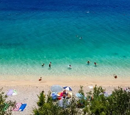 New Stone With Pool Near The Sandy By Traveler Tourist Agency Krk Id 2372 Bedroom 1 *