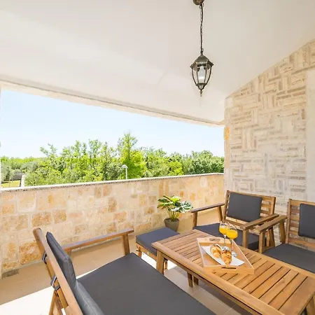 New Stone With Pool Near The Sandy By Traveler Tourist Agency Krk Id 2372 Bedroom 1 * Privlaka (Zadar)