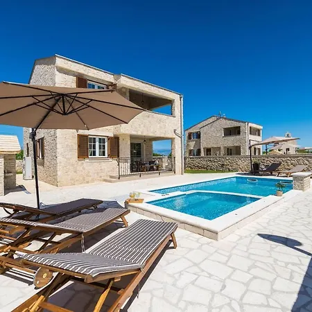 New Stone With Pool Near The Sandy By Traveler Tourist Agency Krk Id 2372 Bedroom 1 *