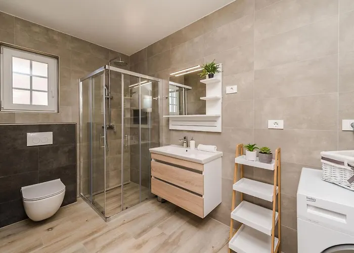 New Stone With Pool Near The Sandy By Traveler Tourist Agency Krk Id 2372 Bedroom 1 *